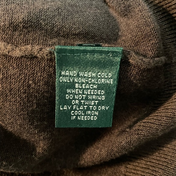 Lauren Ralph Lauren 2-Piece V-Neck Sweater Set - Cardigan and Shell - Picture 8 of 8